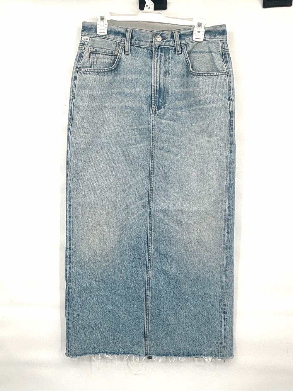 Citizens of humanity nwot Verona column skirt brisk light wash skirt